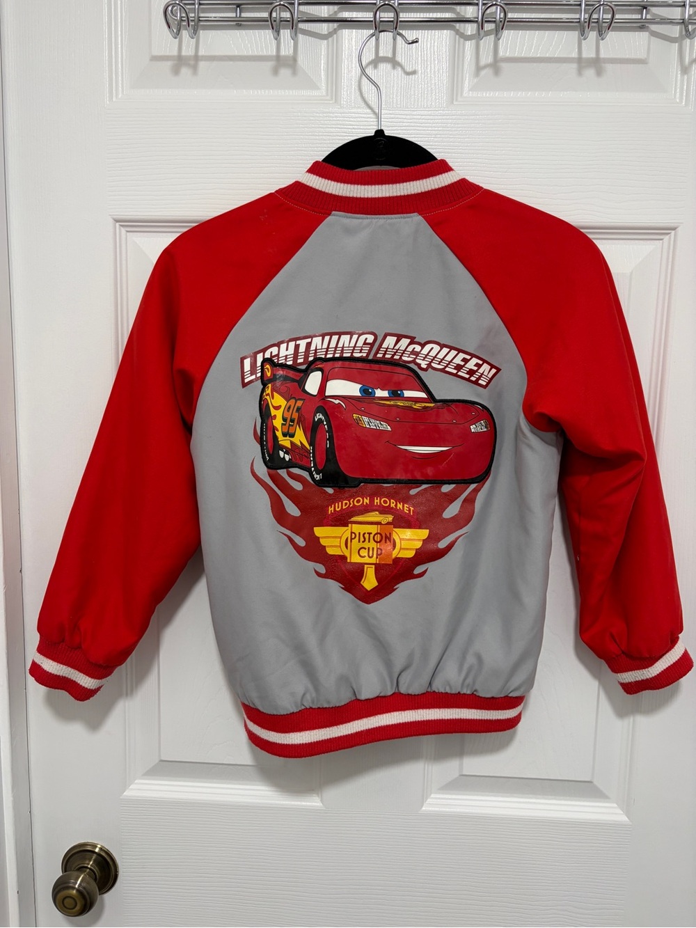 Disney Lightning McQueen Varsity Jacket